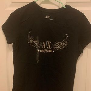 Black Armani Exchange T-shirt